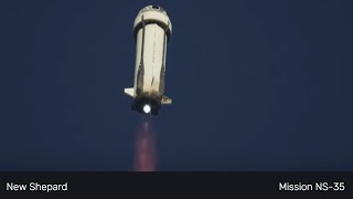New Shepard - NS-35 Launch