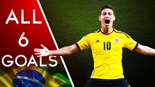 WM 2014: Die Treffer des James Rodriguez