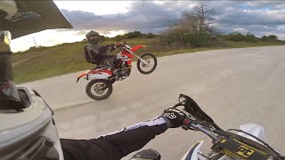 2015 KTM 500 exc, Husqvarna FE 501 & KTM690 Enduro awesome off road trail ride dual sport GoPro