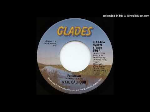 Rare Modern Soul Boogie 45 Nate Calhoun Funktown
