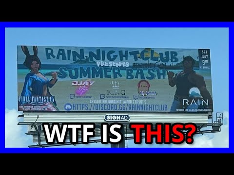 THE FFXIV BILLBOARD DRAMA IS DUMB