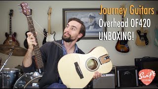 Video thumbnail for Journey Travel Guitar Unboxing, Demo & Review (Acoustic-Electric OF420) by swiftlessons