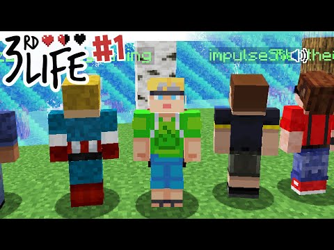 First Death Is My Fault? | Minecraft 3rd Life SMP #1