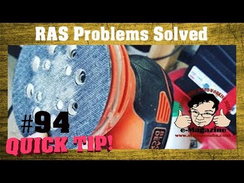 Why I HATE my random orbital sander (and how to fix it)