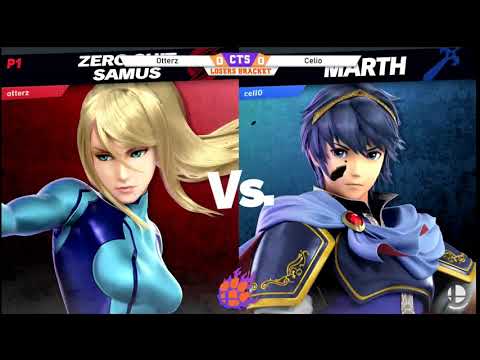 Clocktower Smash 53 - Losers Quarters - Otterz (Zero Suit Samus) vs. Celio (Marth) - SSBU