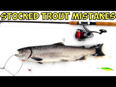 Top 10 Stocked Trout Fishing Mistakes