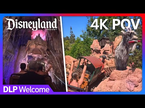 [4K POV] Big Thunder Mountain Railroad 2025 - Full On Ride - Disneyland