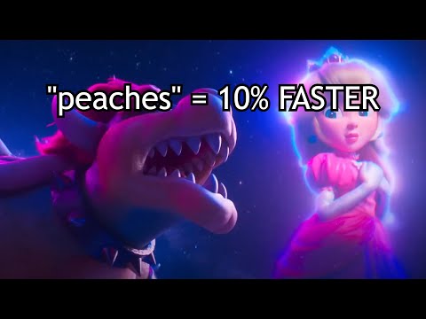 Bowser’s Song But Every Time He Says "Peaches" It Gets Faster