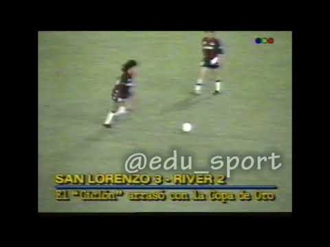 SAN LORENZO 3 - RIVER 2 (TORNEO DE VERANO 1992)