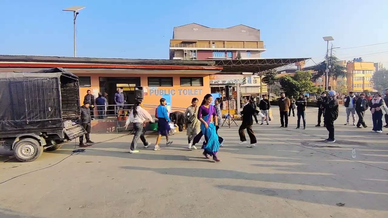 Clean public toilet for everyone, everywhere: A flashmob