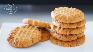 How to Make the Best Peanut Butter Cookies / Crispy on the outside and soft on the inside