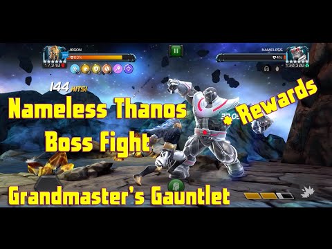 Grandmaster's Gauntlet - Nameless Thanos Takedown with Aegon + Full Rewards