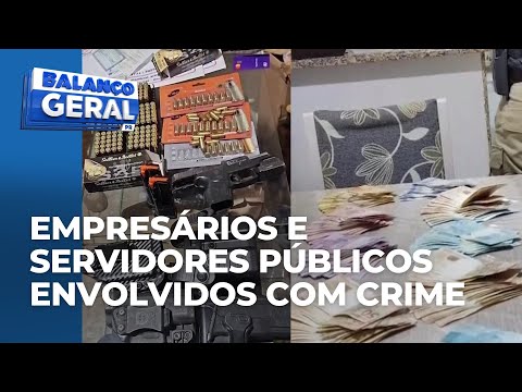 Empresários e servidores públicos de São Tomé são alvos de operação policial do Gaeco, no PR