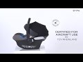 миниатюра 0 Видео о товаре Автокресло Cybex Aton M i-Size (0-13 кг), Deep Black (Черный)
