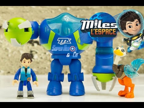 Miles dans l'Espace Disney Junior Combinaison Exo-Flex Miles From Tomorrowland Toy Review Jouet Video
