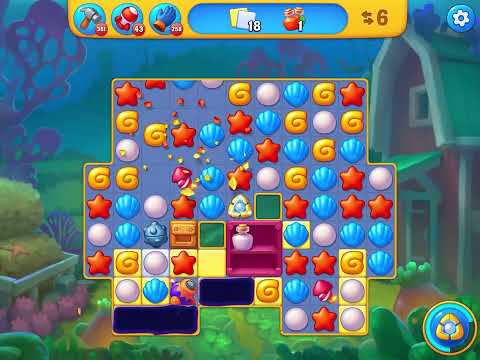 Fishdom level 6274 no boosters フィッシュダム ノーマル [Friend's]