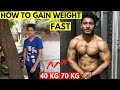SKINNY से MUSCULAR - 5 Steps to GAIN WEIGHT in a Month | How to Eat More food - WEIGHT GAIN DIET