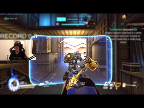 Super plays as Reinhardt like a boss - Overwatch Season 33 Top 500