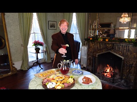 Easy New Year Drinks & Nibbles Party! Appetizers + My Signature Cocktail