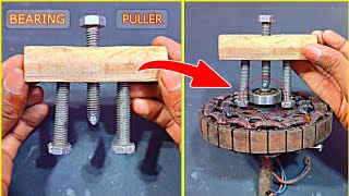 How To Make Bearing Puller Diy | बियरिंग पुलर DIY कैसे बनाएं | Mr.Project  Dj