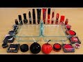 Black Vs Red Mixing Makeup Eyeshadow Into Slime Special Series 119 Satisfying Slime Video