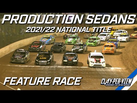 Production Sedans | National Title - Kingaroy - 17th Apr 2022 | Clay-Per-View Highlights