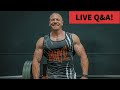 LIVE Q&A - ASK ANYTHING | Diet, Training, Supplements and even Politics!