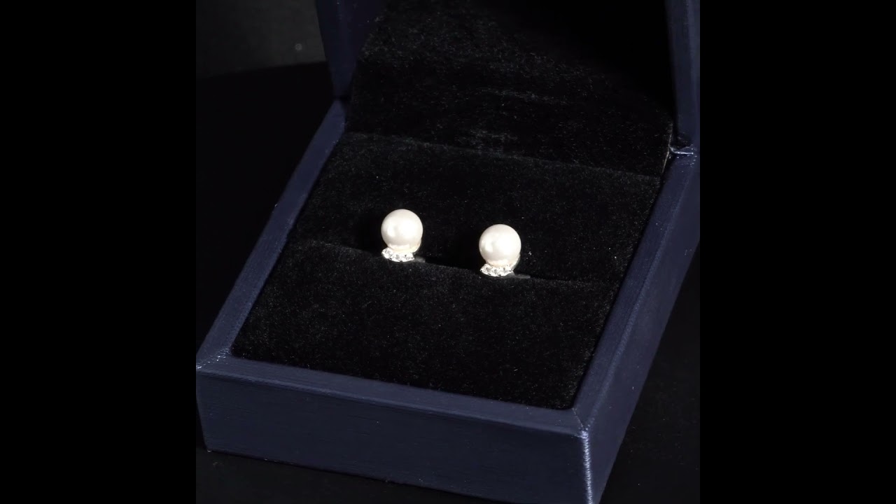 Khuyên tai bạc ECJ43 Eternity s925 Chariotjewelry