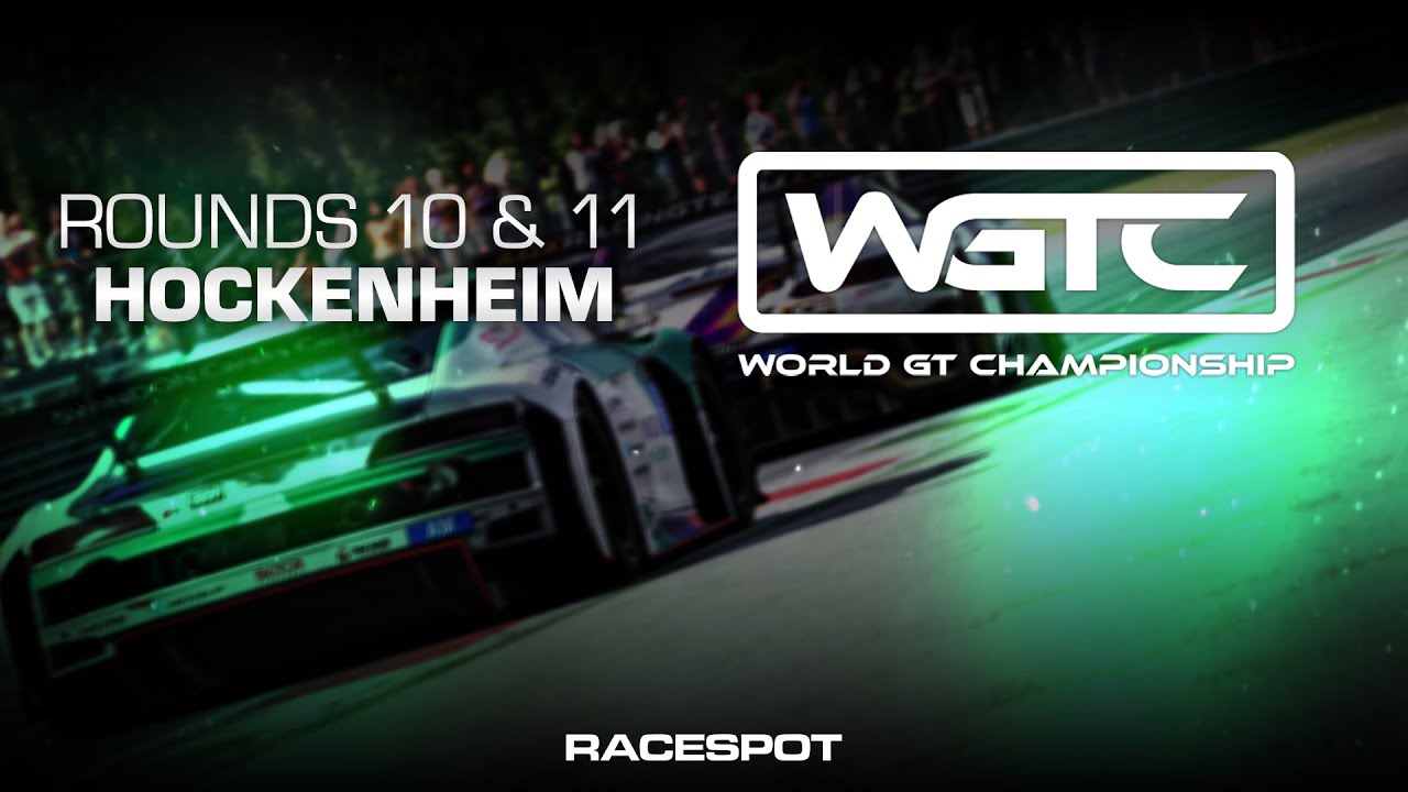 World GT Championship on iRacing | Round 10 & 11 at Hockenheimring