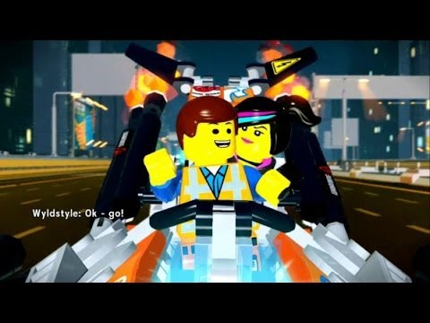 The LEGO Movie Videogame Walkthrough Part 2 - Escape From Bricksburg