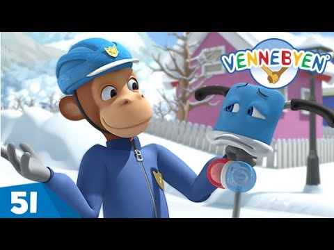 Klipp fra episode "Snøtrøbbel" - Vennebyen