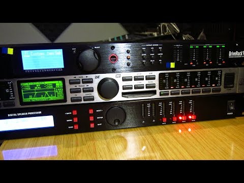 AUDIO SYSTEM PROCESSORS - COMPARISON OF DCX ULTRADRIVE PRO, dbx PA2, and t.racks DS 2/4