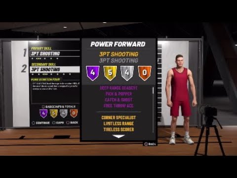 BEST STRETCH BIG BUILD/BEST JUMPSHOT NBA 2K19