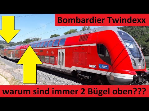 That is why the Bombardier Twindexx 445 446 always runs with two pantographs raised