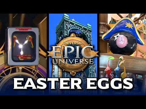 Universal Epic Universe Easter Eggs