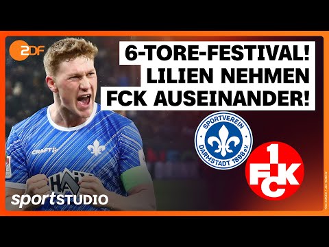 SV Darmstadt 98 - 1. FC Kaiserslautern | 2. Bundesliga, 16. Spieltag Saison 2024/25 | sportstudio