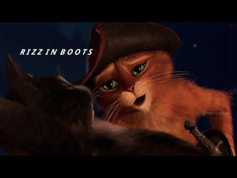 puss and kitty shamelessly being in love for 4 minutes straight (puss in boots: the last wish edit)