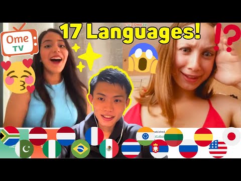 Multilingual Man Surprises Foreigners By Speaking Their Native Language! - Omegle