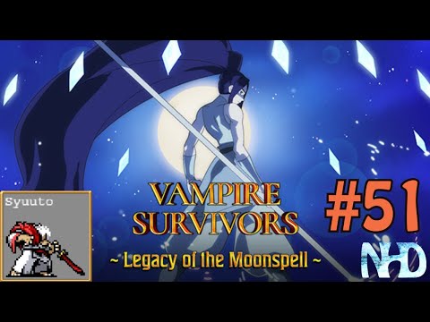 Let's Play Vampire Survivors (Legacy of the Moonspell) (pt51) Megalo Syuuto Moonspell - Library