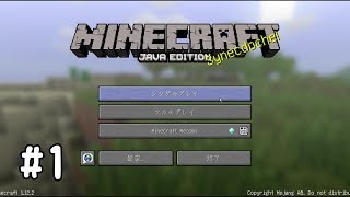 #1【マイクラ】のんびりマイクラ生活【女性実況】