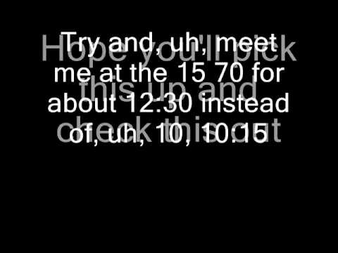 I've Been Delayed Original Recording - TAS 1000