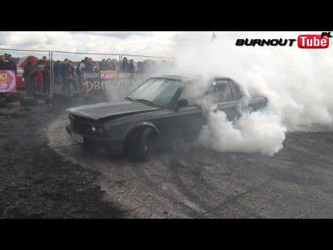 Palenie gumy BMW E30 "STERYD" (4) - Majówka z BMW 2017 #113