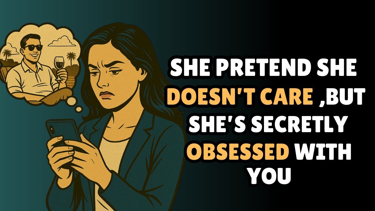 SHE PRETENDS SHE DOESN'T CARE, BUT SHE'S SECRETLY OBSESSED WITH YOU | STOICISM