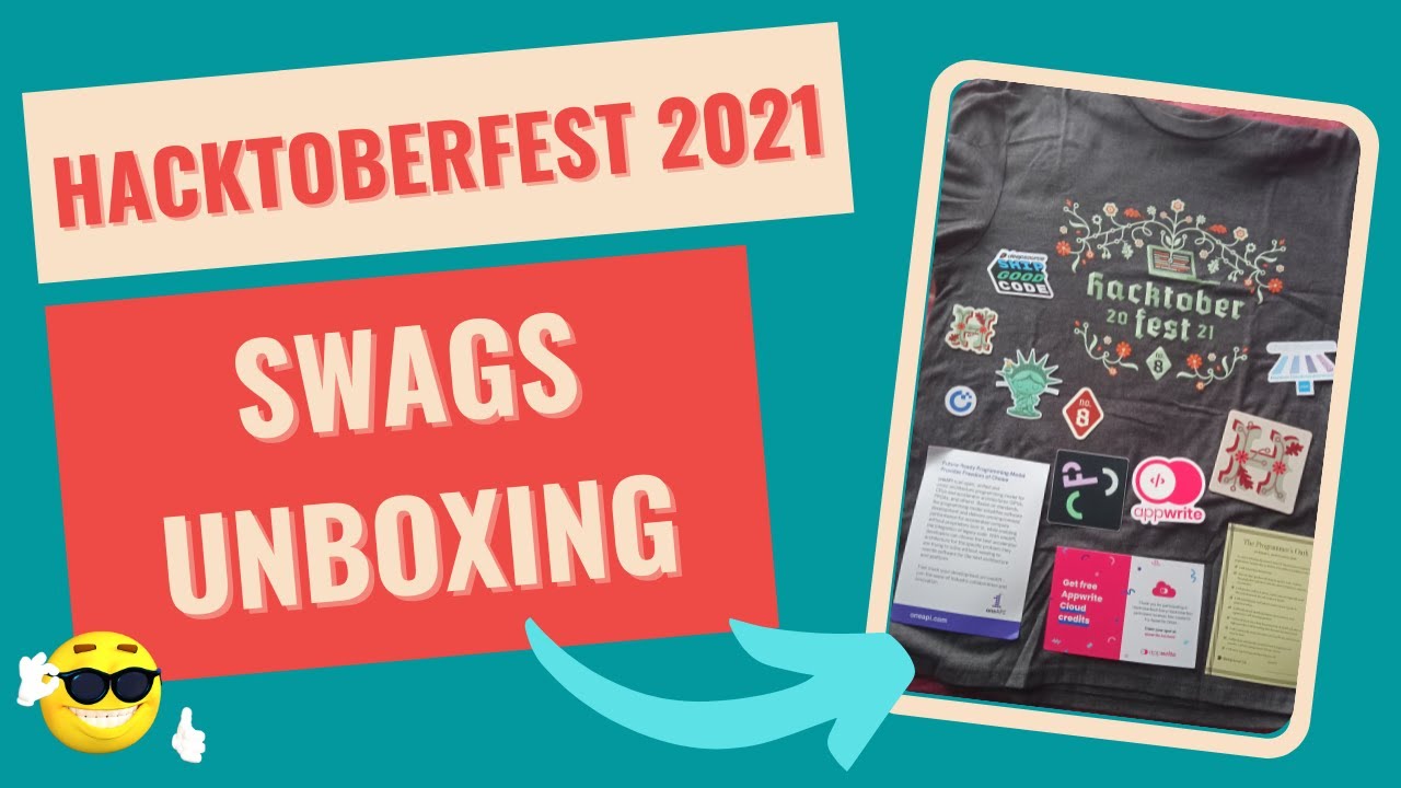 Hacktoberfest 2021 Swags Unboxing🔥🔥 #Hacktoberfest #CodingBuddies  #FreeSwags #OpenSource #GitHub