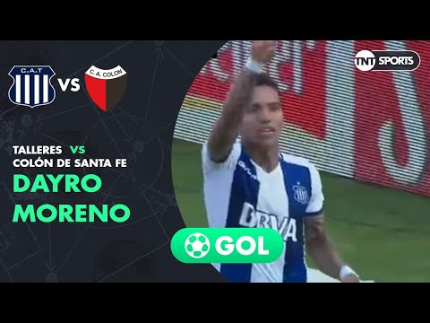Dayro Moreno (2-0) Talleres vs Colón SF | Fecha 21 - Superliga Argentina 2018/2019