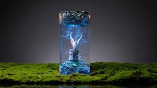 Built a Symbol of Hope: Mother, Child & The Dove | AmazingTrungX DIY Epoxy Resin Diorama