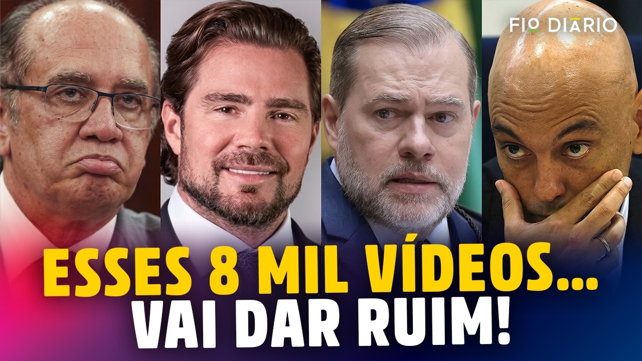 O QUE HÁ NOS 8 MIL VÍDEOS ENCONTRADOS NO CELULAR?