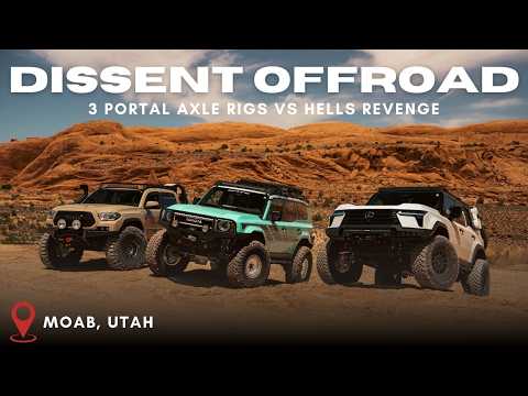 3 Portal Trucks vs Hells Revenge Trail - Two make it out unscathed...