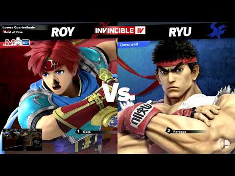Oath Pichu, Roy vs Parappa Ryu - Losers Quarterfinals - Invincible IV - SSBU Singles