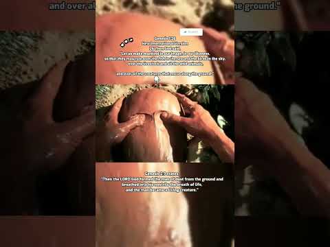 How God Created Man #ytshorts #bible #bibleverse #shorts